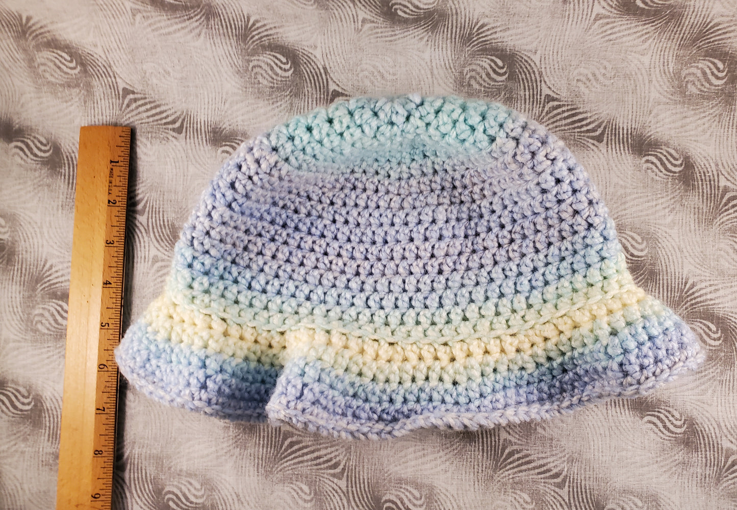Soft Serenity Crochet Cloche Hat